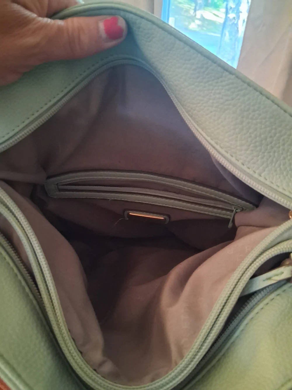 Rosetti Mint Green Crossbody Shoulder Bag